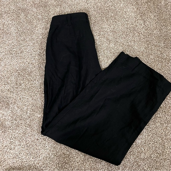 Gap High Rise Linen Wide Leg Trousers - Picture 2 of 3